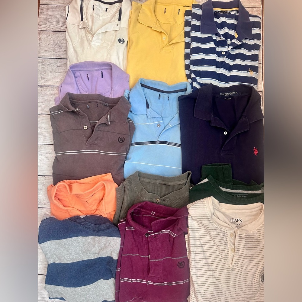 Men’s lot of  Large shirts